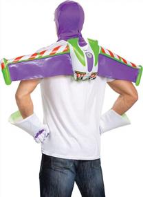 img 3 attached to Adult Buzz Lightyear Costume Kit - Transform Yourself With Disguise!