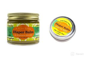 img 4 attached to 👶 BALM! Baby Diaper Balm: Natural Rash Relief and Skin Aid Combo (2 oz. Jar + 1/2 oz. Travel Size)