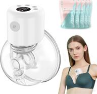 wearable electric hands-free breast 🤱 pump: portable & usb rechargeable (flange 24mm) логотип