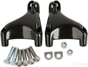 img 2 attached to 🏍️ TCMT Rear Passenger Foot Pegs Pedal Mount: Compatible with Harley XL 883 1200 Sportster 2004-2013 - Ultimate Fit for Your Ride