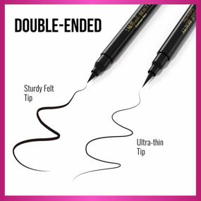 img 1 attached to 💧 Waterproof Eye Makeup: iMethod Liquid Eyeliner with Winged Eyeliner Stamp for Perfect Cat Eye in Seconds, Long-Lasting | Set of 2