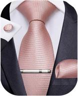 👔 dibangu plaids mens accessories set - necktie, handkerchief, cufflinks - ideal for ties, cummerbunds, and pocket squares logo