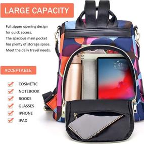 img 1 attached to Stylish Lightweight Waterproof Anti-Theft Backpack for Women: Handbags, Wallets & Fashion