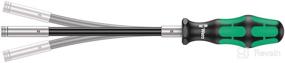 img 4 attached to 🔧 Wera 05028161001 393 S Bitholding Screwdriver, Ultra Slim Design with Flexible Shaft, 1/4&#34; x 173.5 mm