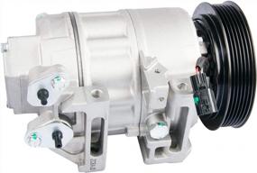 img 1 attached to High-Performance AC Compressor With Clutch CO 10886C Compatible With Altima 2007-2012 And Sentra 2007-2012 2.5L - Improve Your Car'S Air Conditioning With Docas