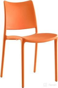 img 4 attached to Modway Hipster Dining Chair Orange Furniture ... Kitchen Furniture