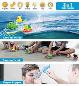 img 3 attached to DolliBu Educational Bathtub Surfaces Toddler Baby & Toddler Toys : Bath Toys