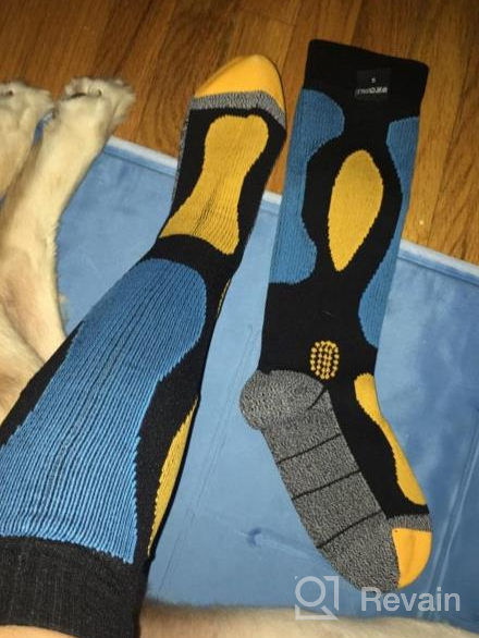 img 1 attached to Waterproof Knee-High Socks For Men And Women - Perfect For Hiking, Kayaking And More! Includes 1 Pair review by Dwayne Shavers