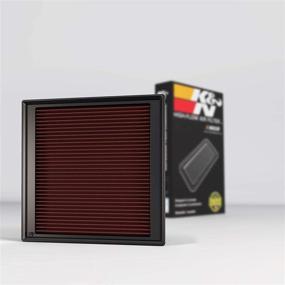 img 4 attached to 🚀 High Performance K&amp;N Engine Air Filter: Premium, Washable Replacement for 2009-2016 Cadillac SRX and SRX II (33-2444)