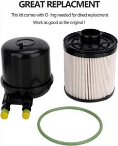 img 3 attached to Enhance Your Super Duty Truck'S Performance With FD-4615 6.7 Powerstroke Fuel Filter Kit: A Reliable Replacement For Motorcraft FD4615 BC3Z-9N184-B 6.7L V8 Fuel Filters