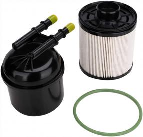 img 4 attached to Enhance Your Super Duty Truck'S Performance With FD-4615 6.7 Powerstroke Fuel Filter Kit: A Reliable Replacement For Motorcraft FD4615 BC3Z-9N184-B 6.7L V8 Fuel Filters