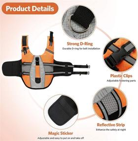 img 3 attached to Durable Dog Life Jacket - Keep Your Pet Safe During Water Activities with an Adjustable Flotation Vest and Rescue Handle