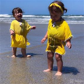 img 2 attached to Tiacham Toddler Swimsuit Coverup Dresses Apparel & Accessories Baby Boys better for Clothing