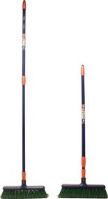 img 2 attached to 🔷 Spear & Jackson Telescopic Astro Turf Brush, Blue - Model 4865RB