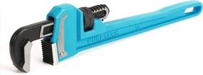 img 4 attached to Heavy Duty 14-Inch Pipe Wrench By DURATECH: Adjustable Plumbing Tool With Malleable Cast Iron Handle, GGG Standard Compliant