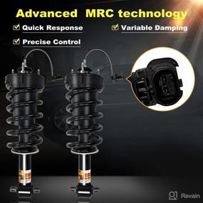 img 3 attached to High-quality Front Shock Assembly with Magnetic Control for 2015-2020 Cadillac Escalade, Tahoe, Suburban, GMC Sierra 1500, Yukon XL - 84176631 580-1108