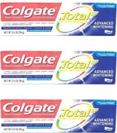 🦷 revitalize your smile with colgate total advanced whitening paste logo