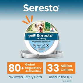 img 2 attached to Seresto Flea And Tick Collar For Small Dogs (Up To 18 Pounds) - 8 Month Protection (2 Pack)