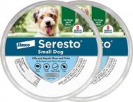 seresto flea and tick collar for small dogs (up to 18 pounds) - 8 month protection (2 pack) логотип