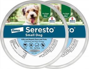 img 4 attached to Seresto Flea And Tick Collar For Small Dogs (Up To 18 Pounds) - 8 Month Protection (2 Pack)