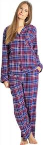 img 4 attached to Stay Cozy All Night With EVERDREAM Women'S Long Flannel Cotton Pajama Set