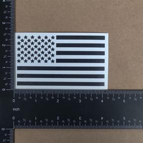 img 1 attached to American Flag Decal Pack Distressed