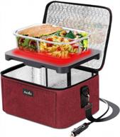 aotto portable oven: electric heated lunch box for car, truck & travel - reheat & cook meals on-the-go logo