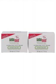 img 1 attached to 💧 Sebamed Fragrance-Free Hydrating Face Cream: Dermatologist Recommended Moisturizer for Normal to Dry Skin - Set of 2 (1.7 fl oz/50ml) - White