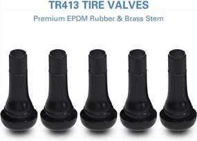 img 3 attached to CKAuto Valve Stem Tool Puller With 5Pcs TR413 Tubeless Snap-In Tire Valve Stems