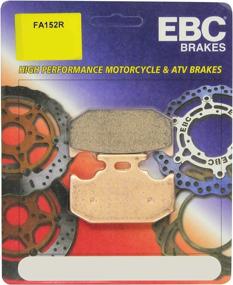 img 2 attached to 🔥 EBC Brakes FA152R Disc Brake Pads - Set of High-Performance Brake Pads