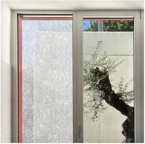 img 1 attached to BDF Rice Paper White Decorative Window Film - Transform Your Space! (36In X 14Ft)