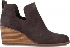 img 3 attached to TOMS Kallie Pavement Grey Suede Men's Shoes