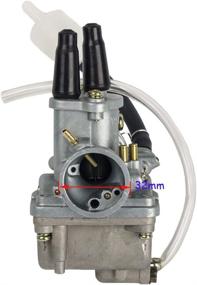 img 1 attached to 🛠️ HIFROM Replacement Carburetor for Yamaha PW80 PW 80 Y Zinger (1983-2006) Dirt Pit Bike - Compatible, Affordable & Long-lasting