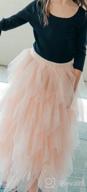 img 1 attached to 👸 Princess Perfect: Flower Girls' Tutu Skirts and Lace Tops in Candy Colors for Birthday Parties review by Linda Wood