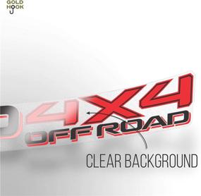 img 3 attached to 🚙 Декали для кузова Tacoma TRD 4x4 - комплект наклеек Offroad Racing Development (2 шт.) (Оригинал)