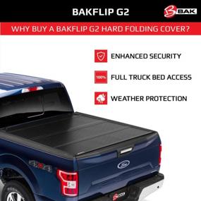 img 1 attached to BAKFlip G2 Hard Folding Tonneau Cover For 2000-2006 Toyota Tundra 6' 2" Bed (74.3") - 226405