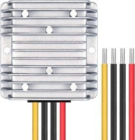 img 2 attached to 🔌 Cllena DC 40V-90V to 24V Converter Voltage Regulator Reducer: 48V, 60V, 72V Step Down, 24V 10A 240W Converter - Waterproof Buck Transformer Power Supply for Golf Cart Club Car LED Light