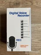 img 1 attached to YLS42 Professional Digital Voice Recorder (32GB, Voice Activated, 1600mAh) / Voice Recorder / Metal Voice Recorder review by Kio Wolkzbin ᠌