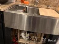 img 1 attached to Upgrade Your Kitchen: Kichae 30 Inch Farmhouse Sink With Workstation, Accessories And Modern Style review by Kyle Hong