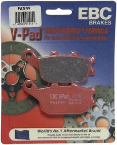 img 1 attached to 🔵 Тормозные колодки EBC Brakes FA174V полусинтетические с дисковою накладкой - усовершенствованные SEO.