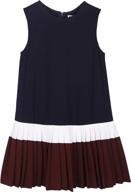 classic navy pleated jumper dress with peter pan collar for school uniform - available in sizes 3-12y for girls logo