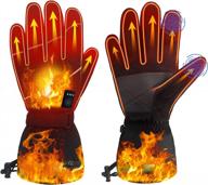 оставайтесь в тепле и на связи с перчатками yoyi с подогревом для активного отдыха логотип
