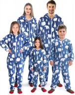 веселые рождественские комбинезоны для всей семьи: удобные пижамы для женщин, мужчин, взрослых и пар от sunnybuy логотип