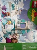 img 2 attached to 🏰 Building Blocks LEGO DUPLO Disney Frozen Ice Castle Set - 59 Pieces - Buy Now! review by Anastazja Pluta ᠌