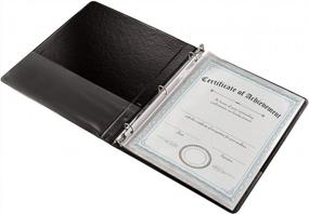 img 2 attached to 200-Count Aimoh Heavyweight Clear Sheet Protectors - Fits 8.5 X 11 Paper - 3 Hole Design & Reinforced Edge.