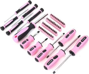 img 1 attached to Complete 220-Piece Pink Tool Set For Women – Ideal For All Home Repairs And DIY Projects