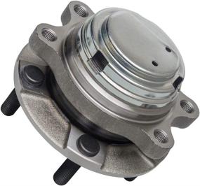 img 2 attached to 🔧 KEYOOG 2Pc 513334 HA590124 Front Wheel Hub and Bearing Assembly - Compatible with Infiniti EX35 EX37 FX35 FX37 G25 G35 G37 M35 M35h M37 M45 M56 Q40 Q50 Q60 Q70 Q70L QX50 QX70 /09-19 Nissan 370Z - Improved SEO