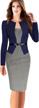 elegant and professional women's work dresses: perfect business office bodycon suits by babyonline logo
