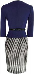 img 2 attached to Elegant And Professional Women'S Work Dresses: Perfect Business Office Bodycon Suits By Babyonline