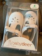 img 1 attached to Baby Deer Girls Strap Toddler Girls' Shoes review by Yadira Gray